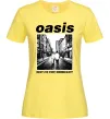 Жіноча футболка Oasis What`s the story Лимонний фото
