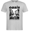 Мужская футболка Oasis What`s the story Серый фото