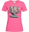 Жіноча футболка Oasis she`s electric Яскраво-рожевий фото