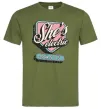 Чоловіча футболка Oasis she`s electric Оливковий фото
