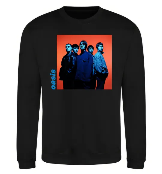 Свитшот Oasis photo Черный фото