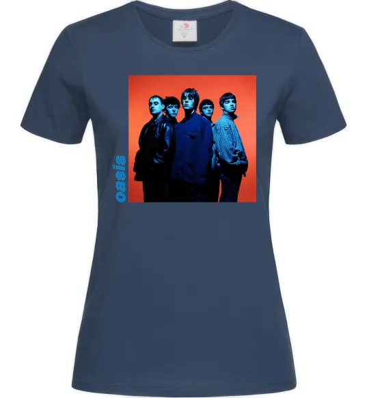 Жіноча футболка Oasis photo Темно-синій фото
