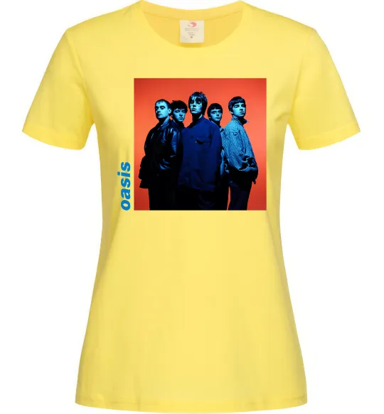 Жіноча футболка Oasis photo Лимонний фото