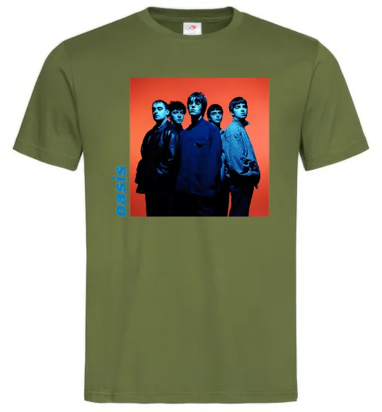 Чоловіча футболка Oasis photo Оливковий фото