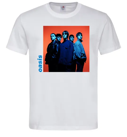 Чоловіча футболка Oasis photo Білий фото