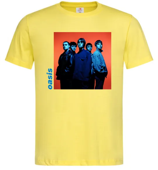 Чоловіча футболка Oasis photo Лимонний фото