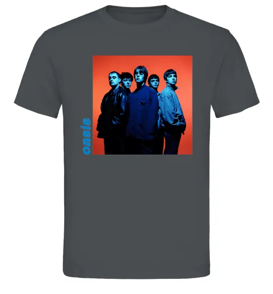 Чоловіча футболка Oasis photo Графіт фото