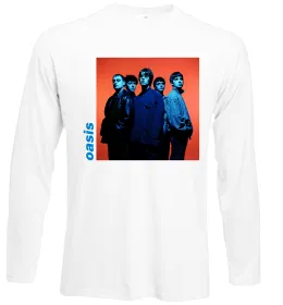 Лонгслив Oasis What`s the story Белый фото