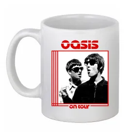 Чашка керамічна Oasis on tour Білий фото