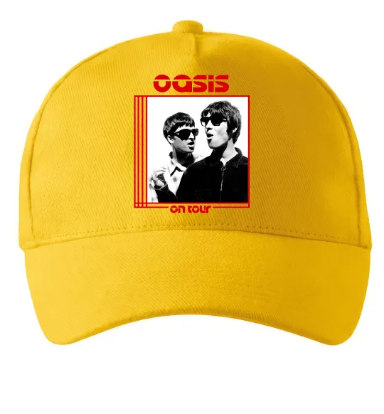 Кепка Oasis on tour Солнечно желтый фото
