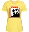 Жіноча футболка Oasis on tour Лимонний фото