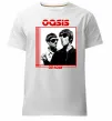 Чоловіча преміум футболка Oasis on tour Білий фото