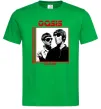 Мужская футболка Oasis on tour Зеленый фото