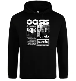 Мужская толстовка (худи) Oasis bio Черный фото