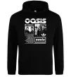 Мужская толстовка (худи) Oasis bio Черный фото