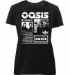 Женская премиум футболка Oasis bio Черный фото