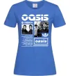 Жіноча футболка Oasis bio Яскраво-синій фото