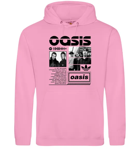 Мужская толстовка (худи) Oasis bio Розовый фото