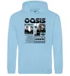 Мужская толстовка (худи) Oasis bio Голубой фото