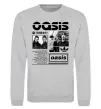 Свитшот Oasis bio Серый меланж фото