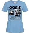 Жіноча футболка Oasis bio Блакитний фото