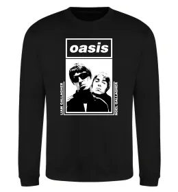 Свитшот Oasis Gallagher brothers Черный фото