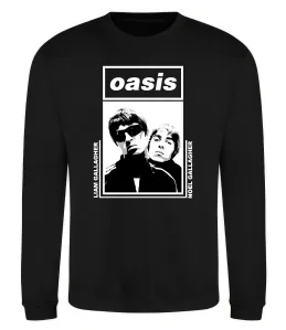 Свитшот Oasis Gallagher brothers Черный фото