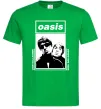Чоловіча футболка Oasis Gallagher brothers Зелений фото