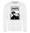 Свитшот Oasis Gallagher brothers Белый фото