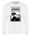 Свитшот Oasis Gallagher brothers Белый фото