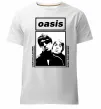 Чоловіча преміум футболка Oasis Gallagher brothers Білий фото