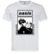 Чоловіча футболка Oasis Gallagher brothers Білий фото