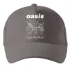 Кепка Oasis definitely maybe Серый фото