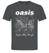 Чоловіча футболка Oasis definitely maybe Графіт фото