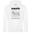 Жіноча толстовка (худі) Oasis definitely maybe Білий фото