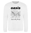 Свитшот Oasis definitely maybe Белый фото