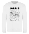 Свитшот Oasis definitely maybe Белый фото