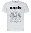 Чоловіча футболка Oasis definitely maybe Білий фото