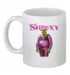 Чашка керамическая Shrexy, колір - білий Белый фото