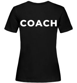 Жіноча футболка Coach, колір - чорний, розмір - S