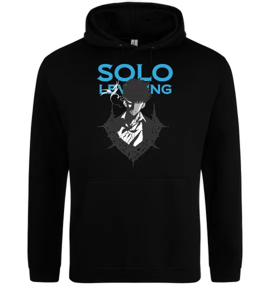 Жіноча толстовка (худі) Solo leveling Чорний фото