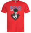 Чоловіча футболка Solo leveling Червоний Чоловіча футболка Solo leveling Червоний фото