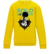 Дитячий світшот Solo leveling Сонячно жовтий фото