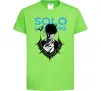 Дитяча футболка Solo leveling Лаймовий фото