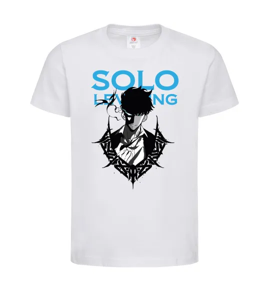 Дитяча футболка Solo leveling Білий фото