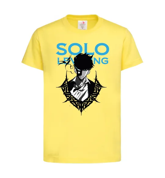 Дитяча футболка Solo leveling Лимонний фото