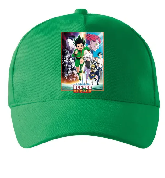 Кепка Hunter x hunter постер Зеленый фото