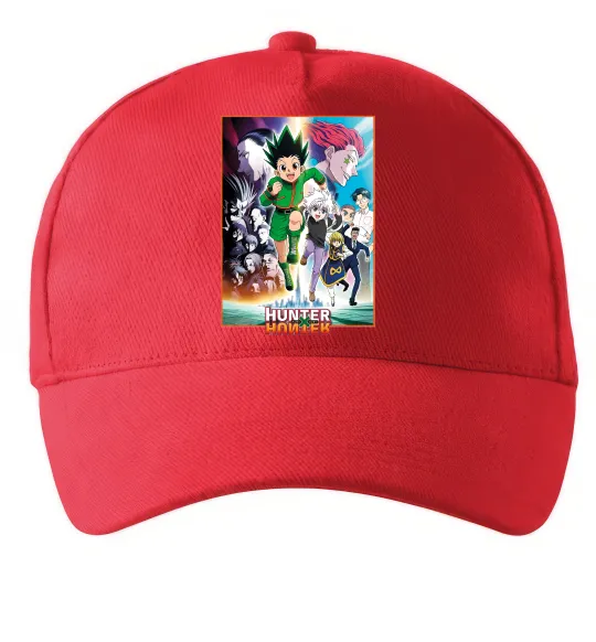 Кепка Hunter x hunter постер Красный фото