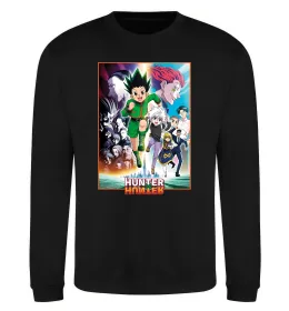 Свитшот Hunter x hunter постер Черный фото