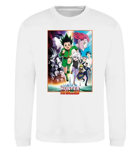 Свитшот Hunter x hunter постер Белый фото
